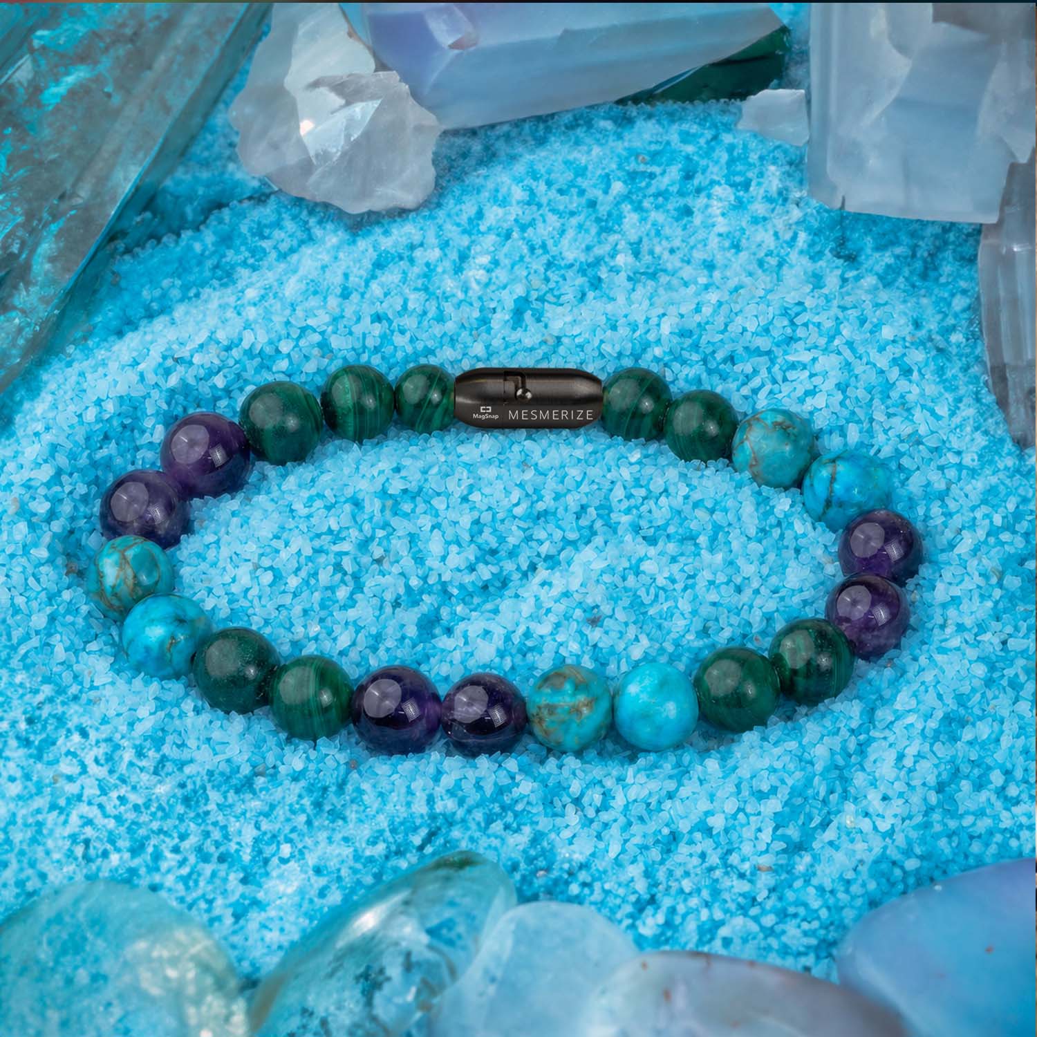 Mystic Harmony Turquoise Natural Stone Bracelet
