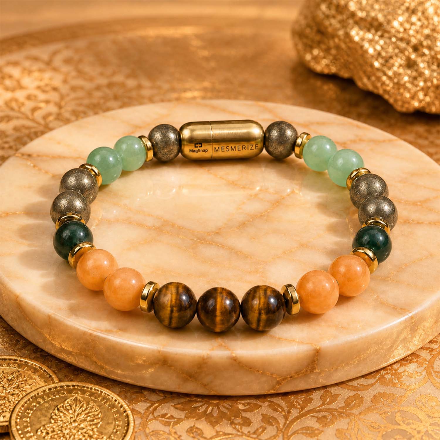 Dhanyog Natural Stone Bracelet MagSnap2