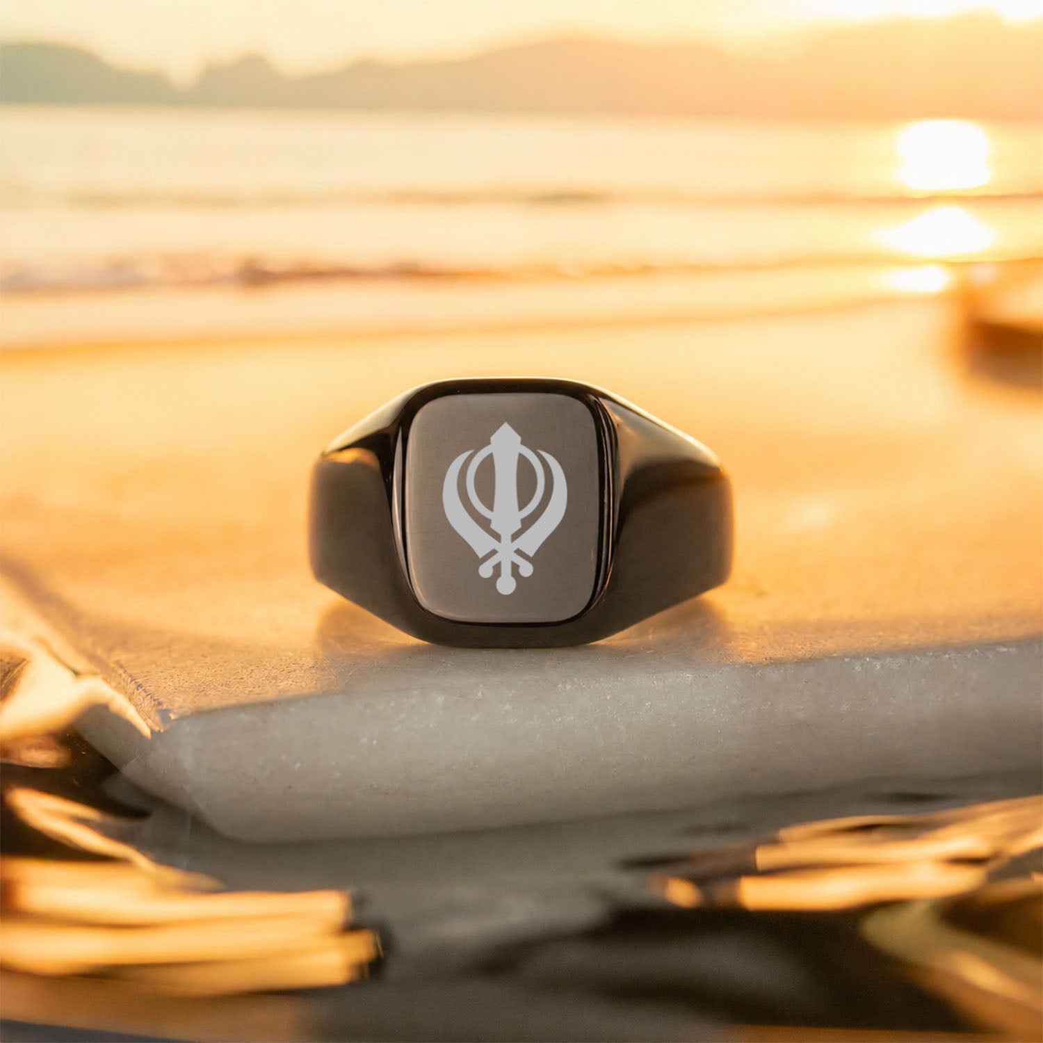 Khanda Hercules Ring