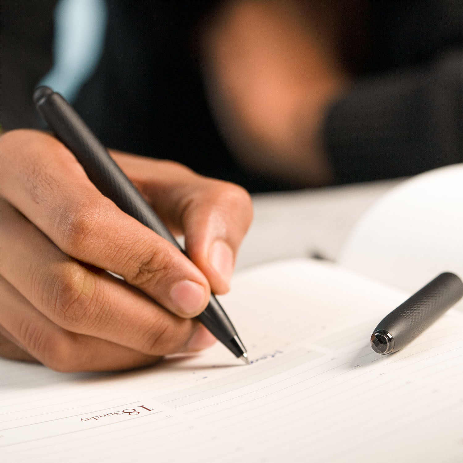 Matte Black Finish Onyx 2 in 1 MagSnap Roller Ball Pen with Stylus Personalised