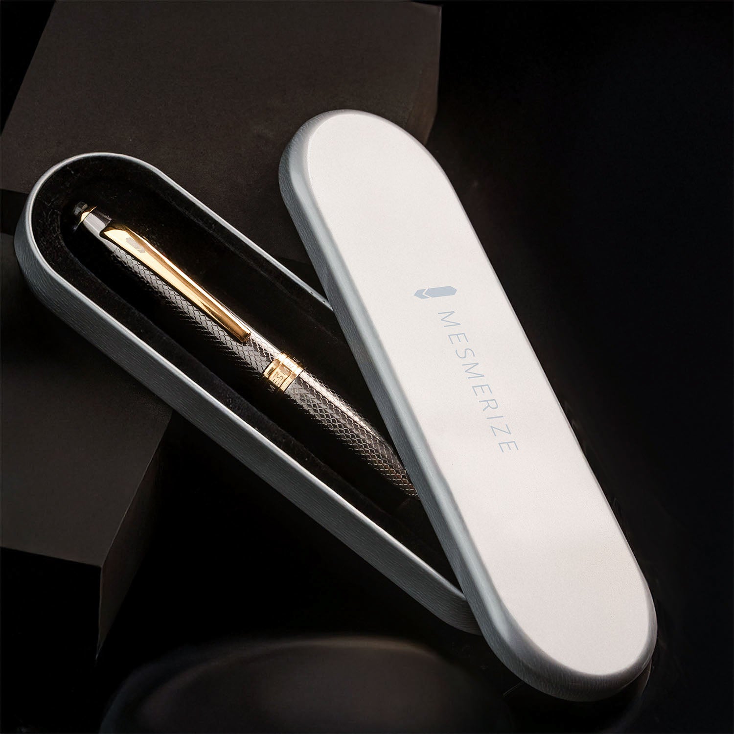 Obsidian 2 in 1 MagSnap Roller Ball Pen with Stylus