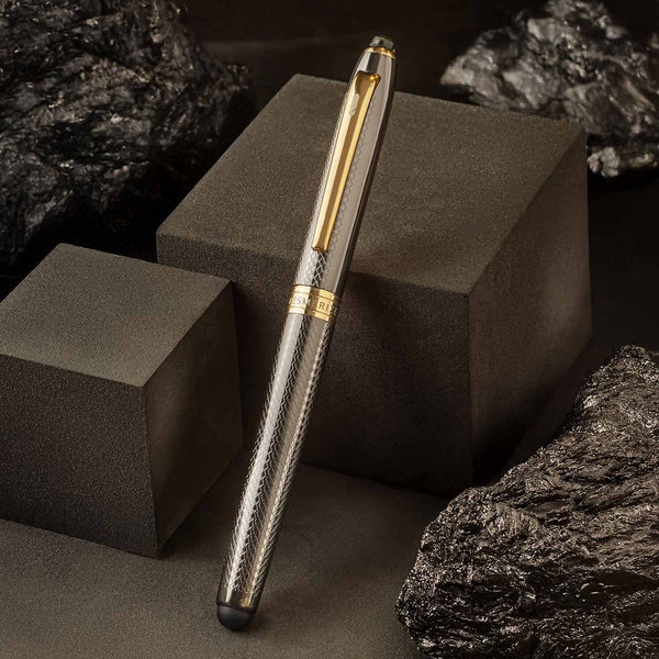 Obsidian 2 in 1 MagSnap Roller Ball Pen with Stylus