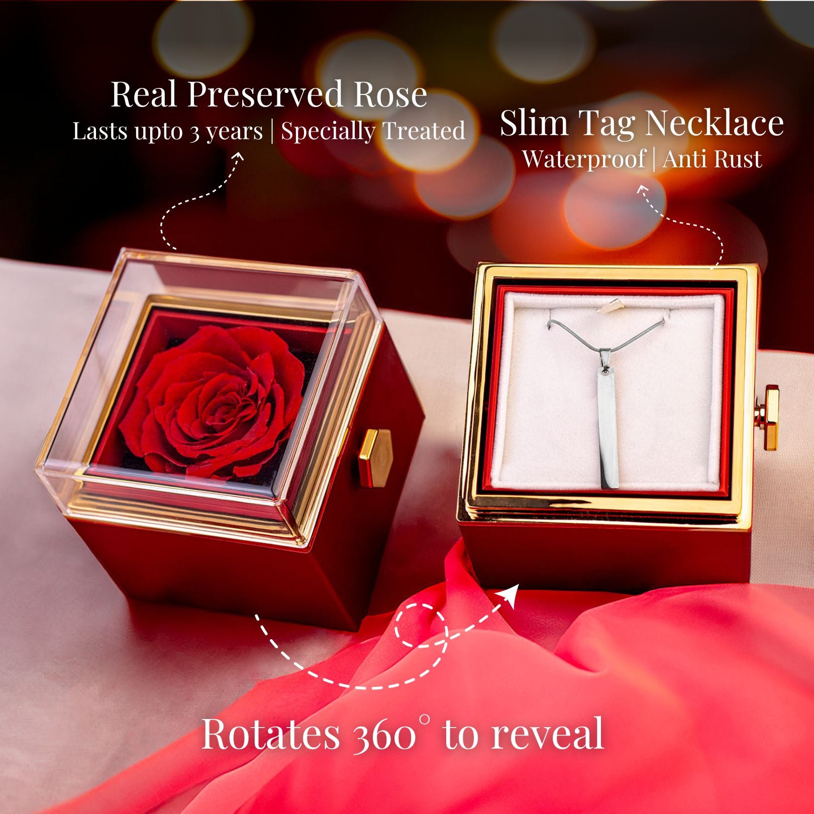 Slim Tag Necklace Silver