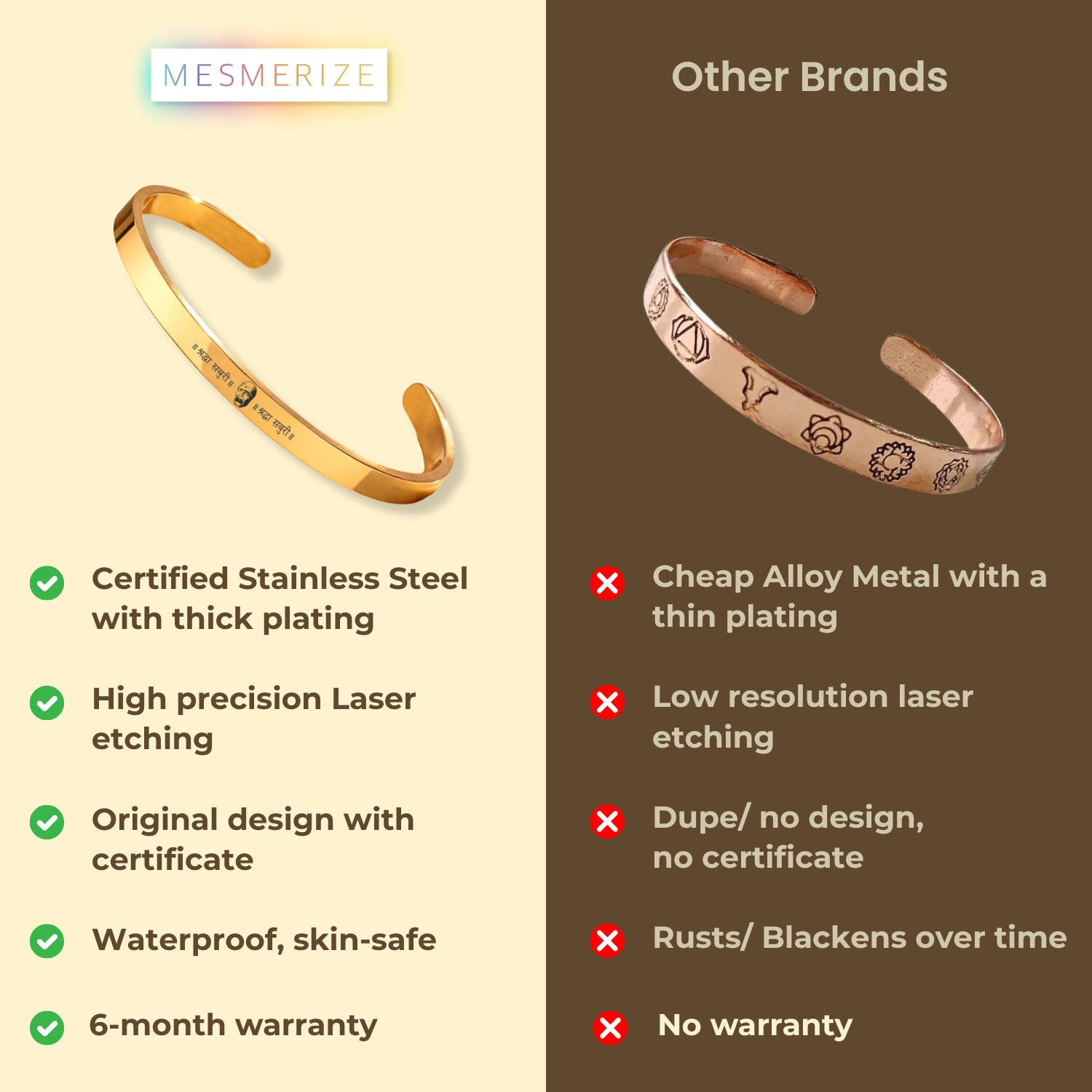 Sai Baba Gloss Cuff Adjustable Bracelet Black