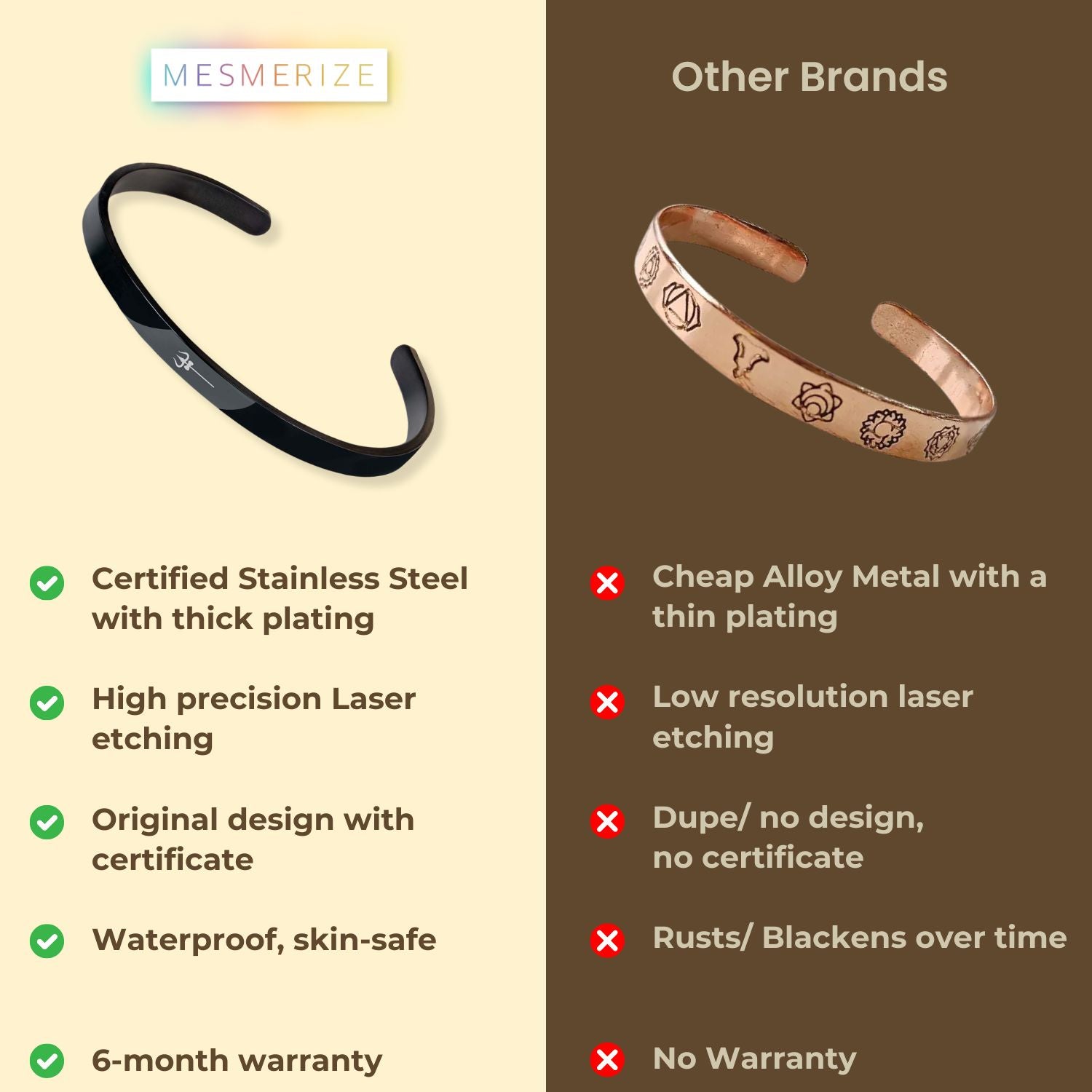 Shiv Trishul Gloss Cuff Adjustable Bracelet Silver