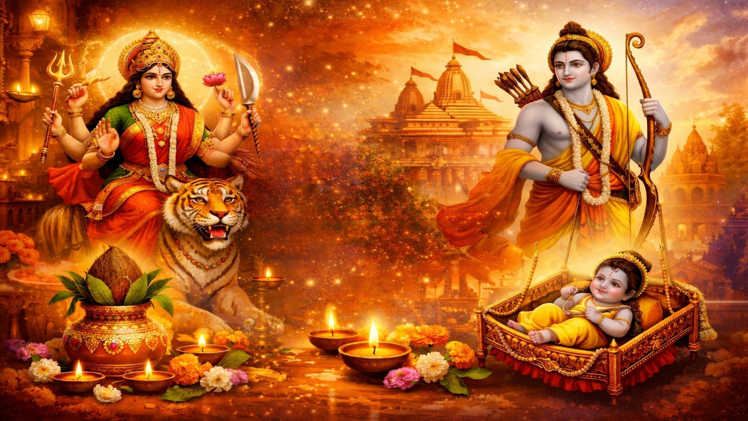 When Shakti Awakens and Dharma Arrives: The Spirit of Navratri & Ram Navami