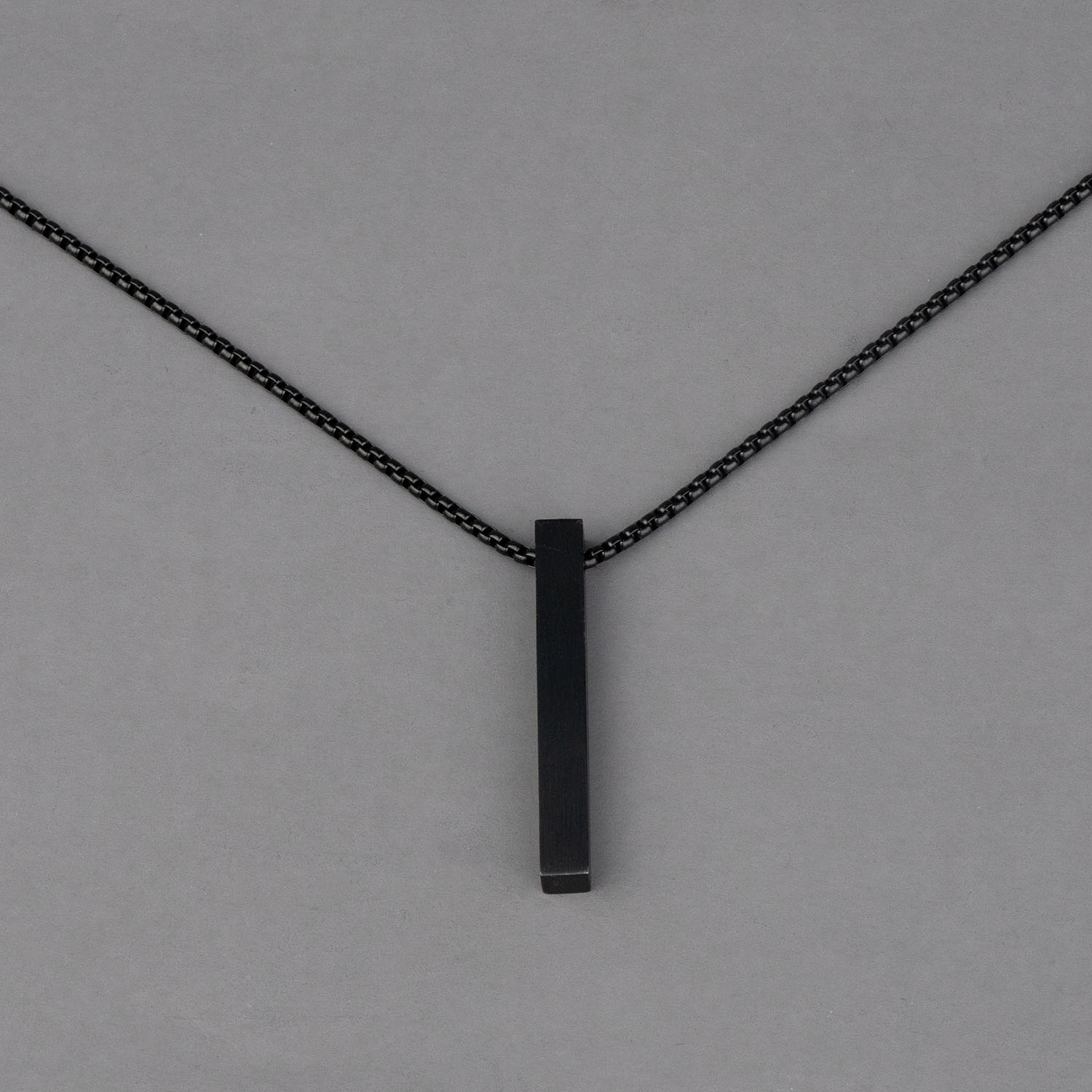 M Premium Jewellery Necklace Damon Black