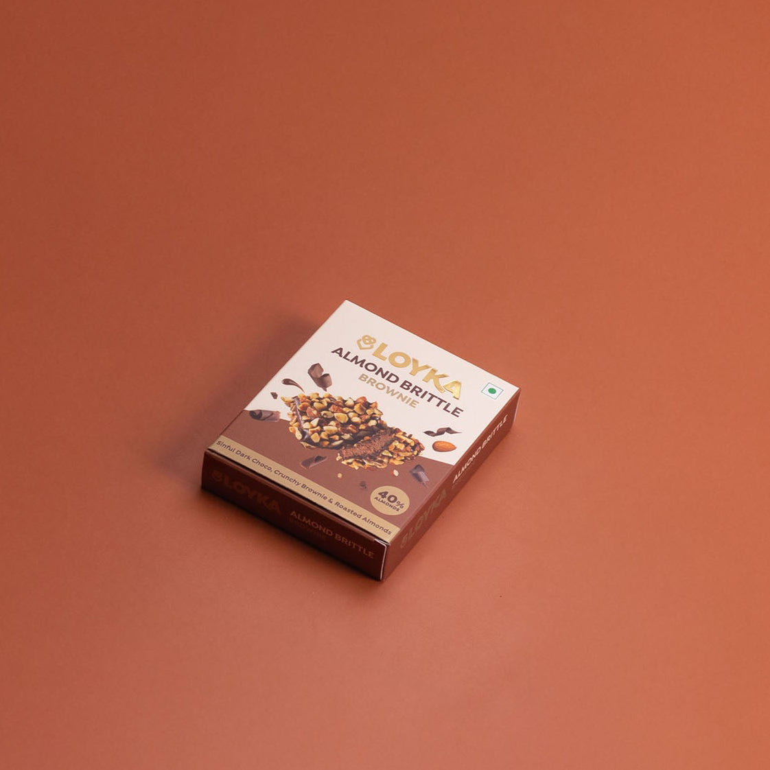 Loyka Mini Almond Brittle Brownie