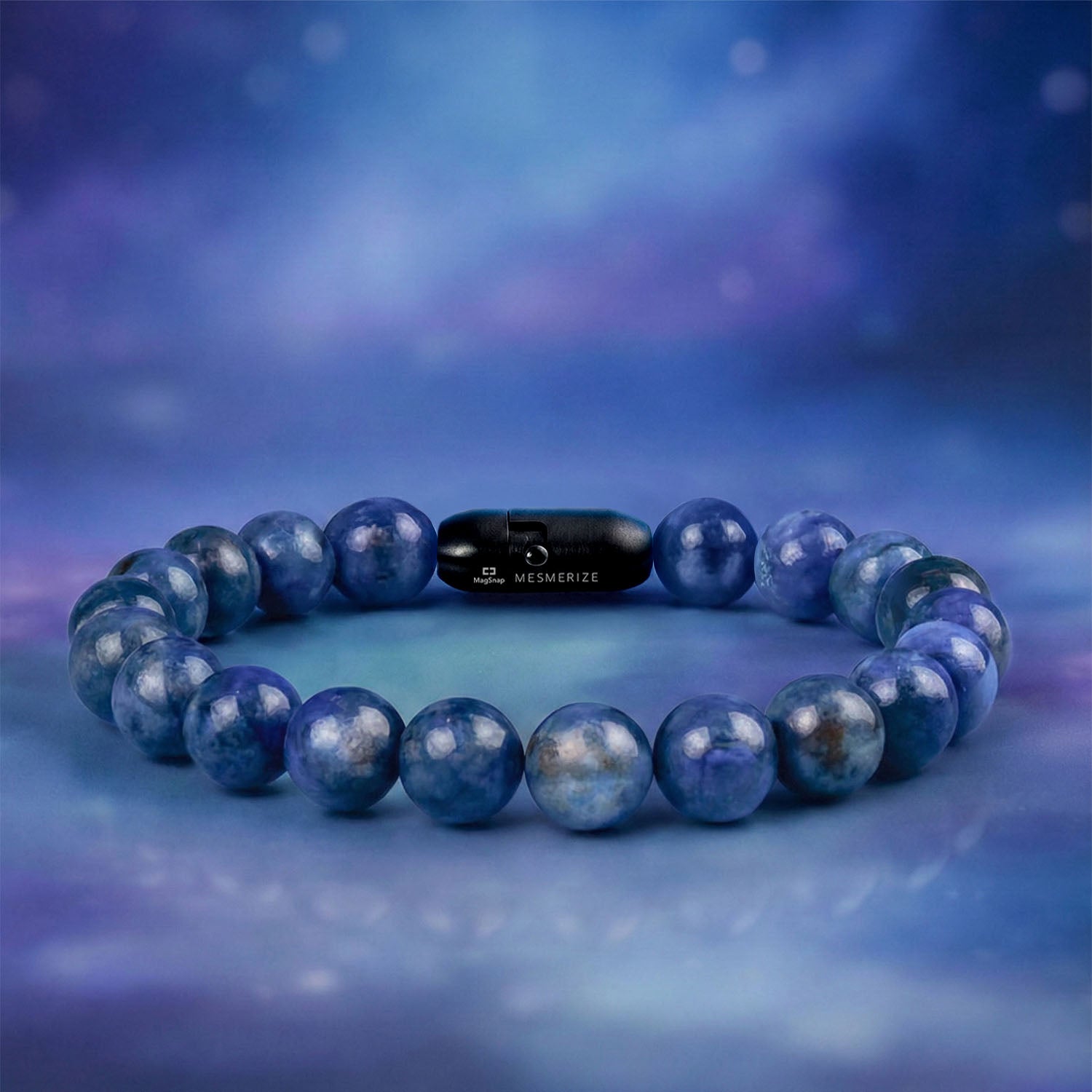 Clarity Blue Kyanite Natural Stone Bracelet With MagSnap 2