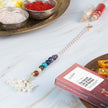 Balance 7 Chakra Lumba Sister & Bhabhi Natural Stone Rakhi