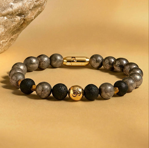 925 Pyrite Om
