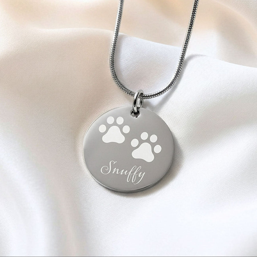 Paws Personalised Necklace
