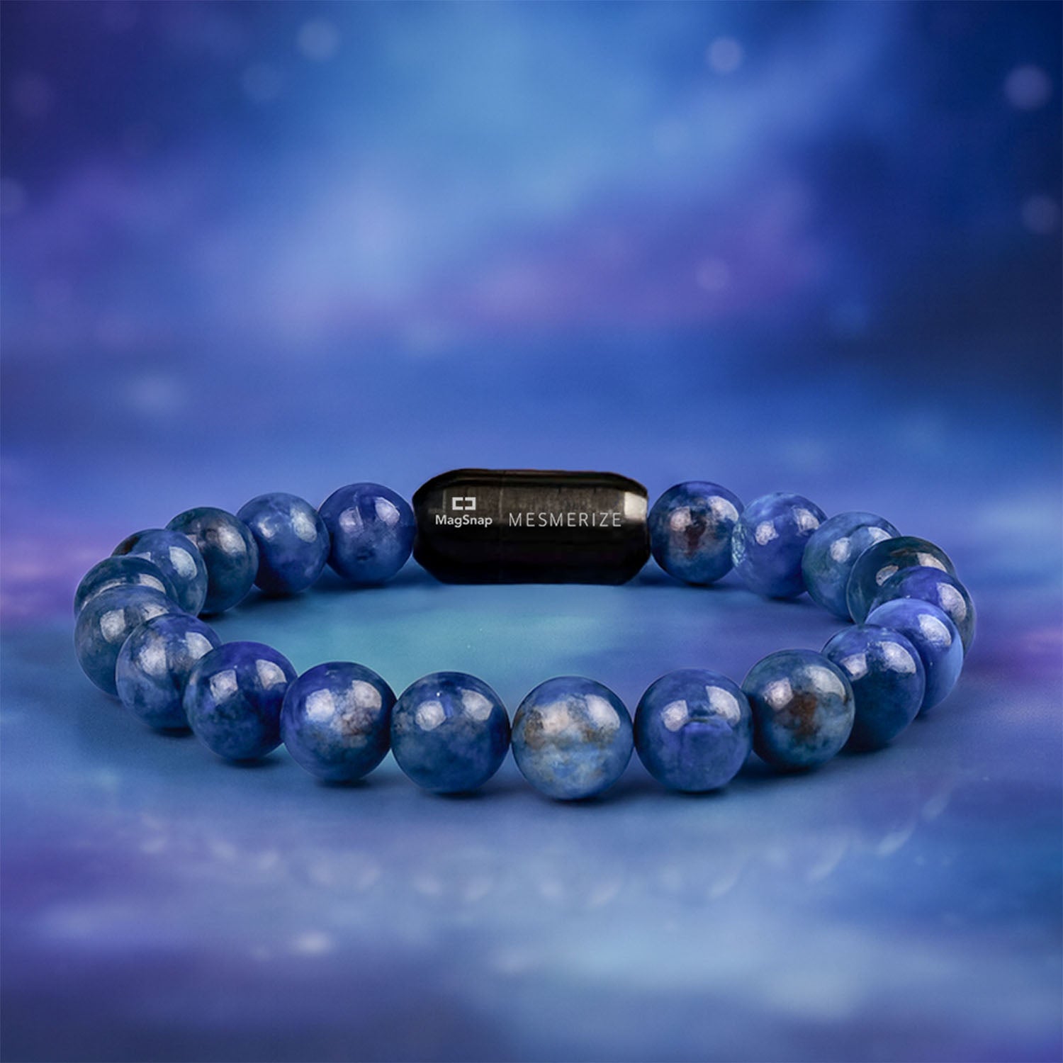 Clarity Blue Kyanite Natural Stone Bracelet With MagSnap 2