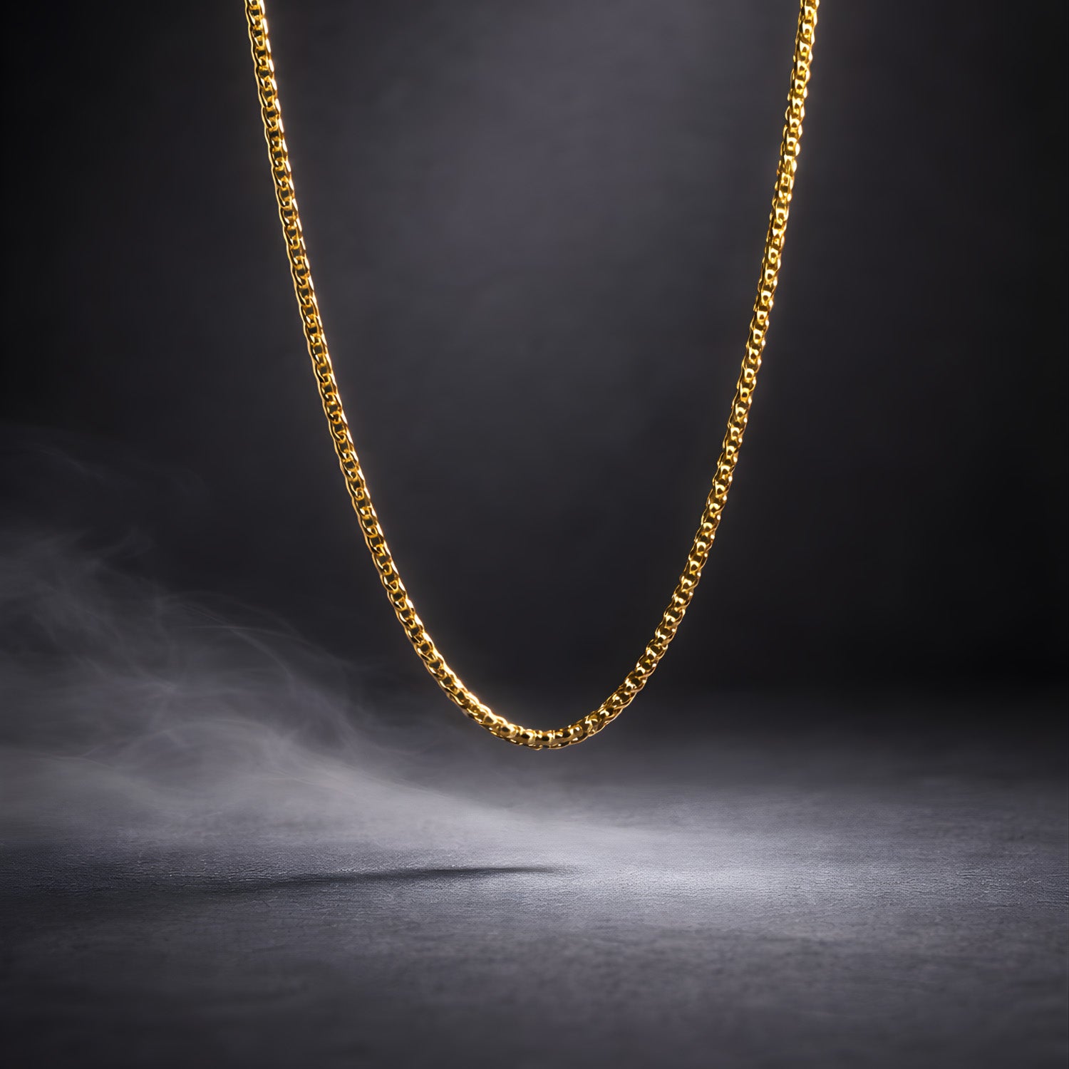 Cuban Chain Necklace Gold