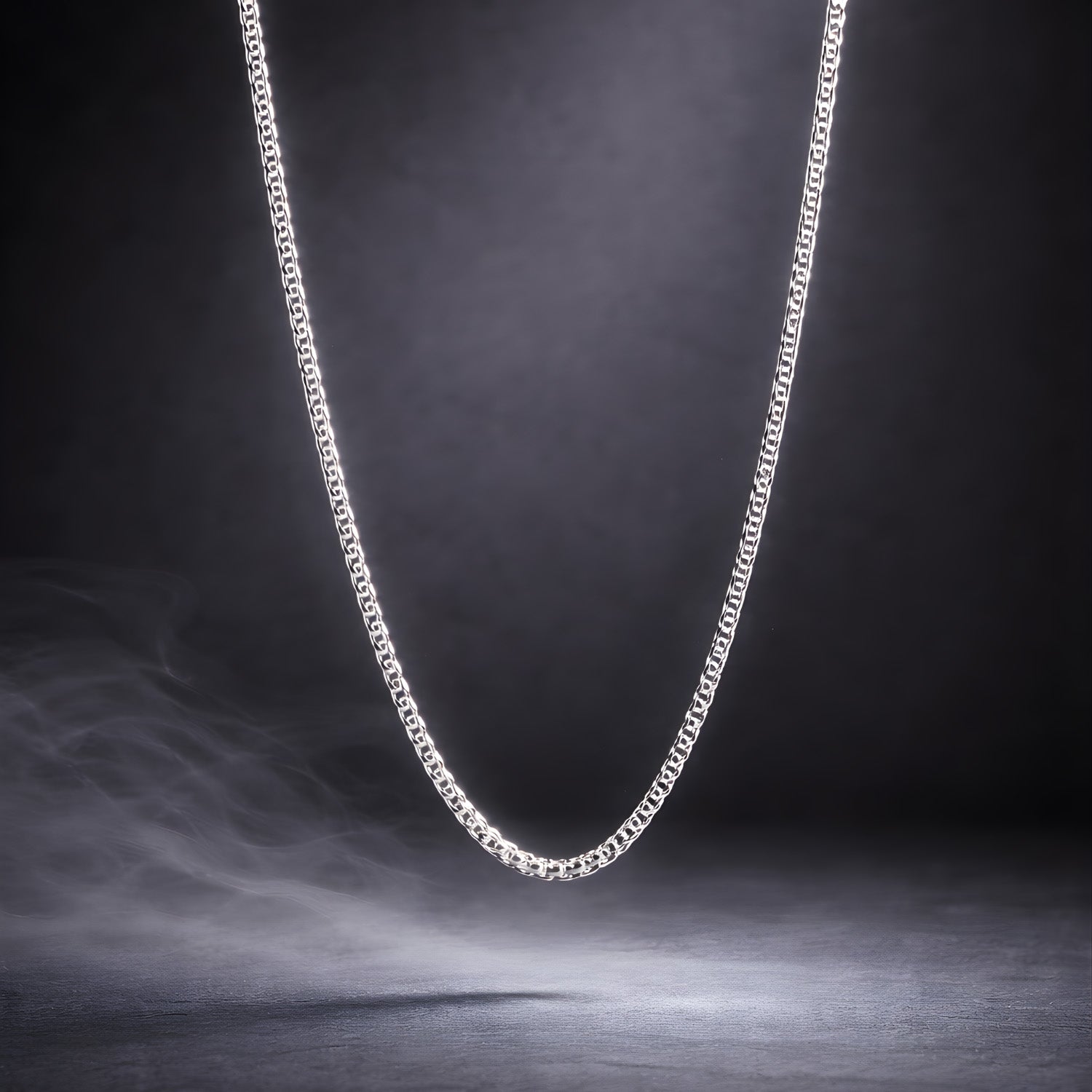 Cuban Chain Necklace Silver