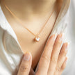 Heart Pendant Reversible Necklace