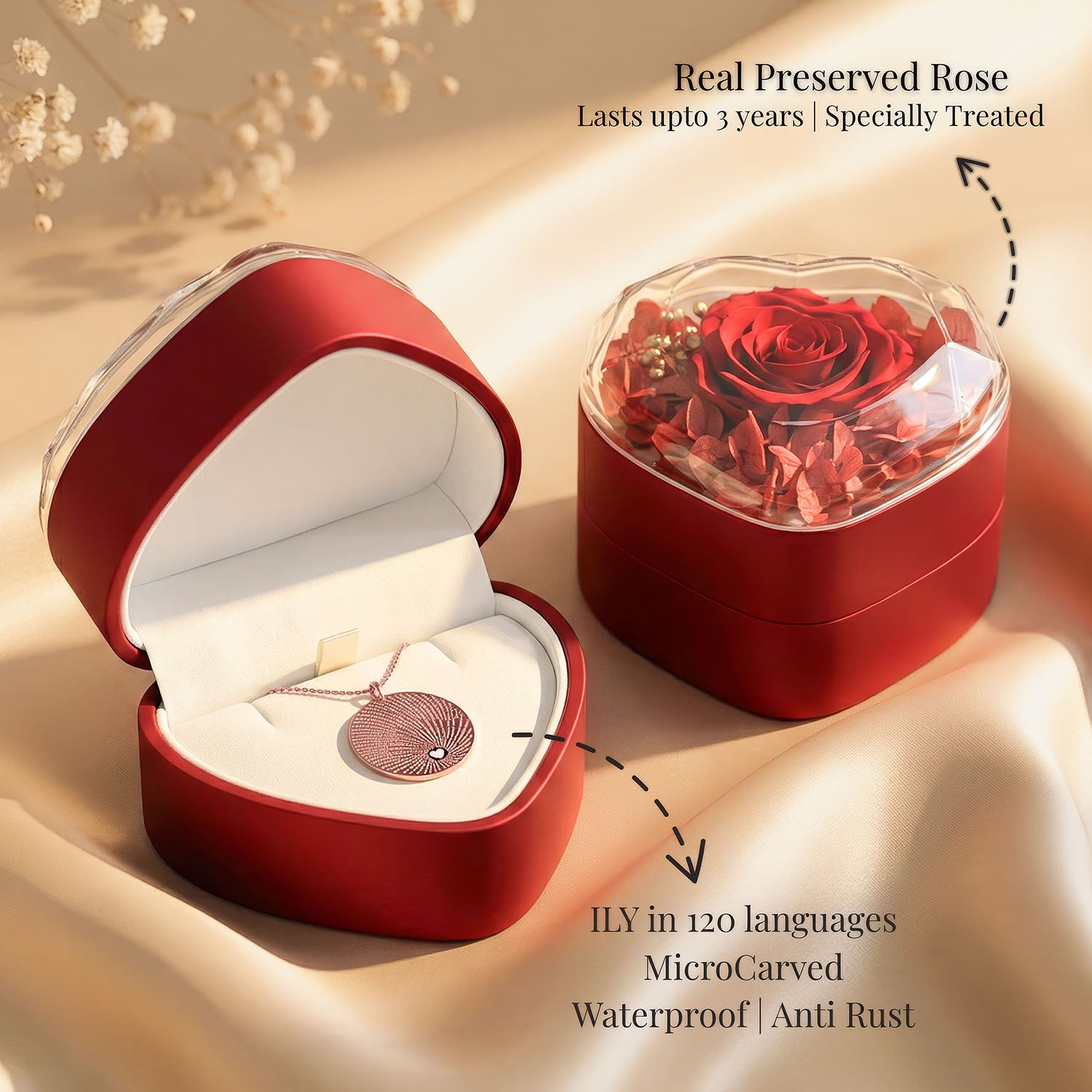 Rose Gold 120ILY Necklace