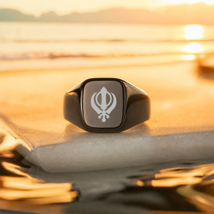 Khanda Hercules Ring