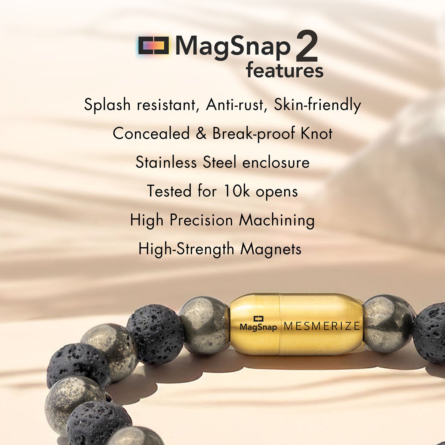 Rajyog Natural Stone Bracelet MagSnap