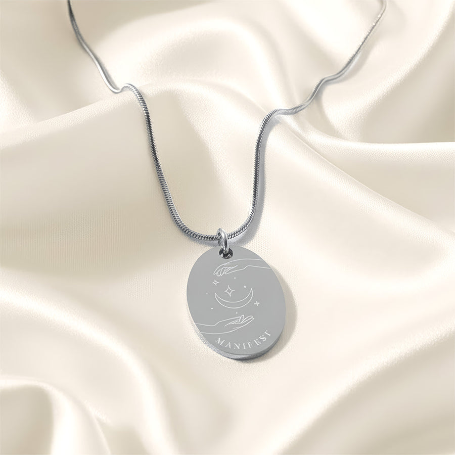 Manifest Oval Necklace