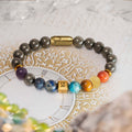 Personalised Natural Stone Bracelet
