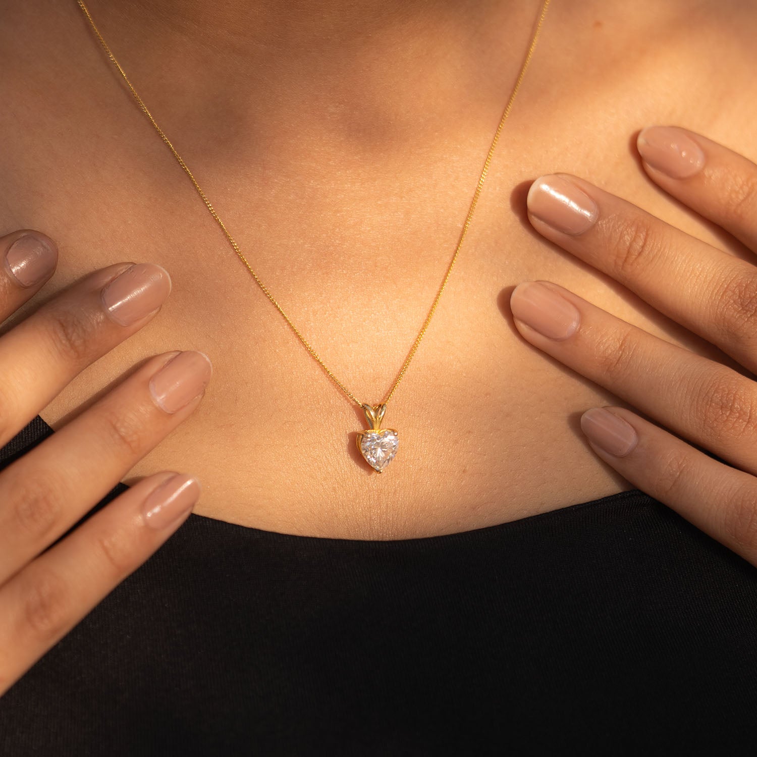 925 Moissanite Necklace