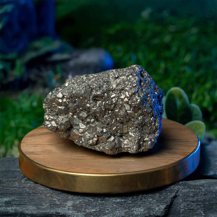 Money Magnet Pyrite Raw Stone Home Decor Artefact