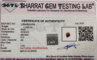 Rudraksh lab certificate 5