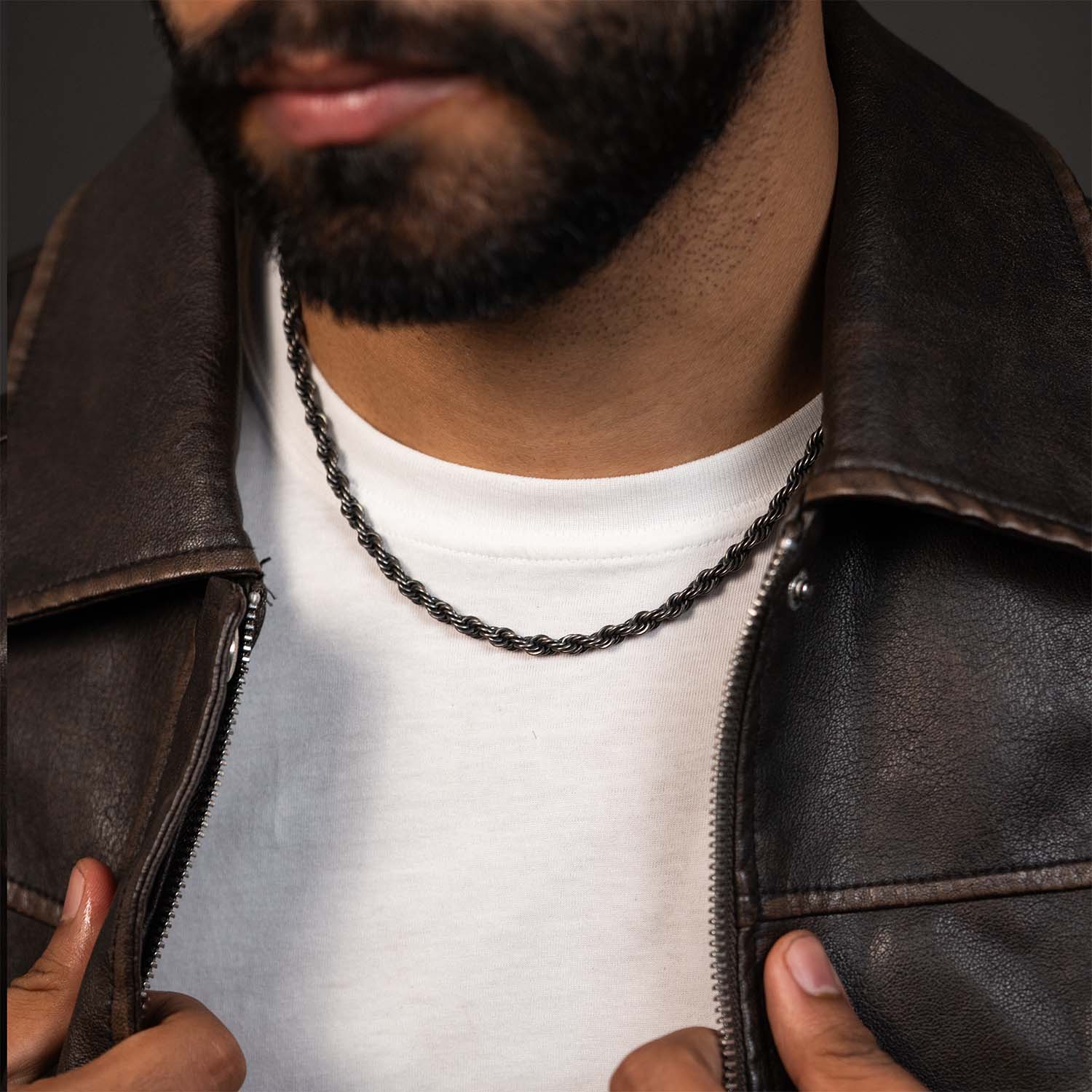 Titan Weave Chain Necklace