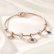 Evil Eye Charms Dangler Bracelet