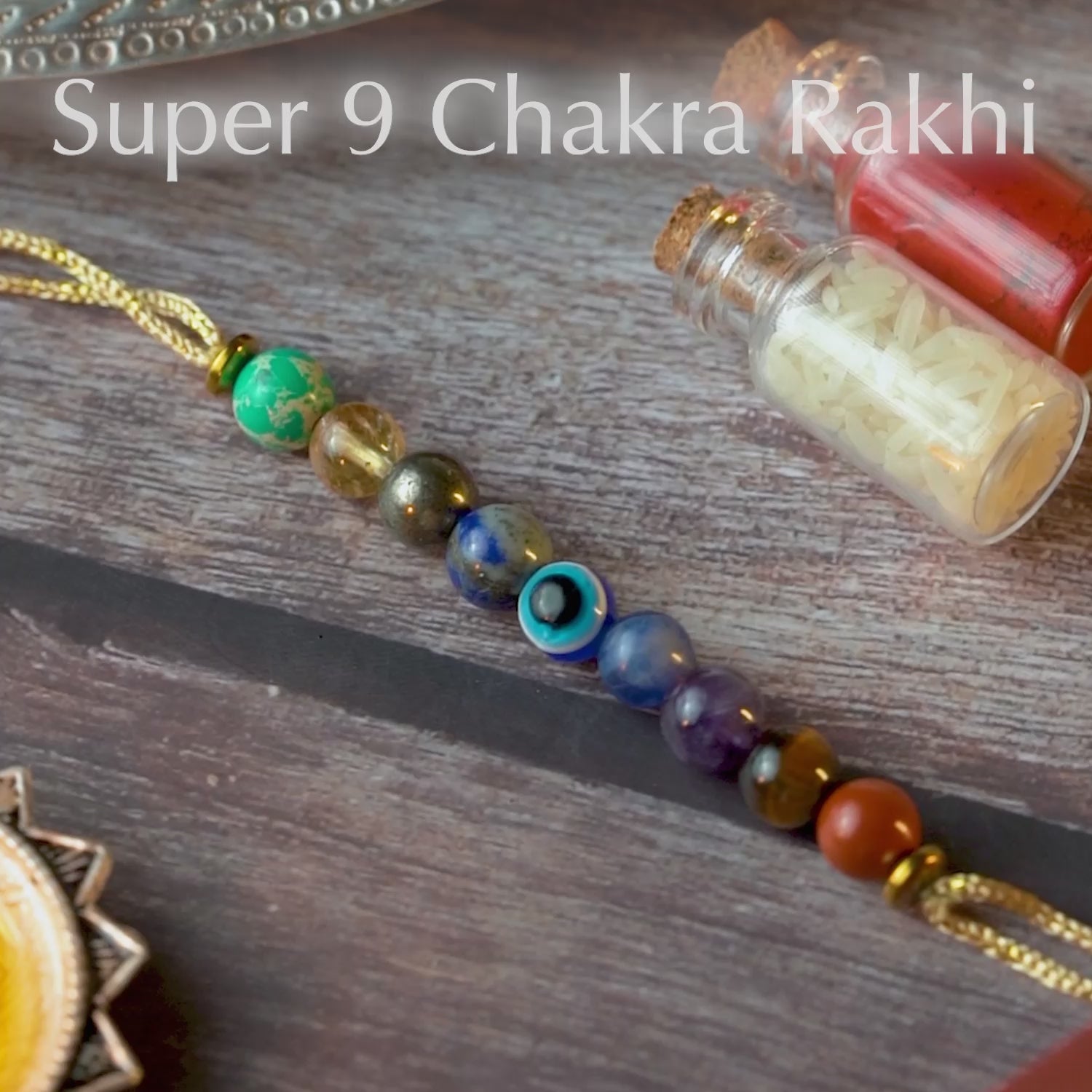 Super 9 Chakra Rakhi