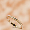 Round Curve Waheguruji Da Khalsa Kada Gold