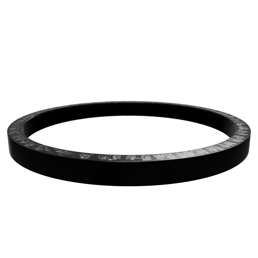 Tales Of Hanumanji MicroCarved Thick Kada Black