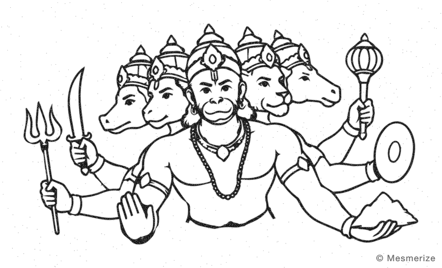 Panchmukhi Hanuman