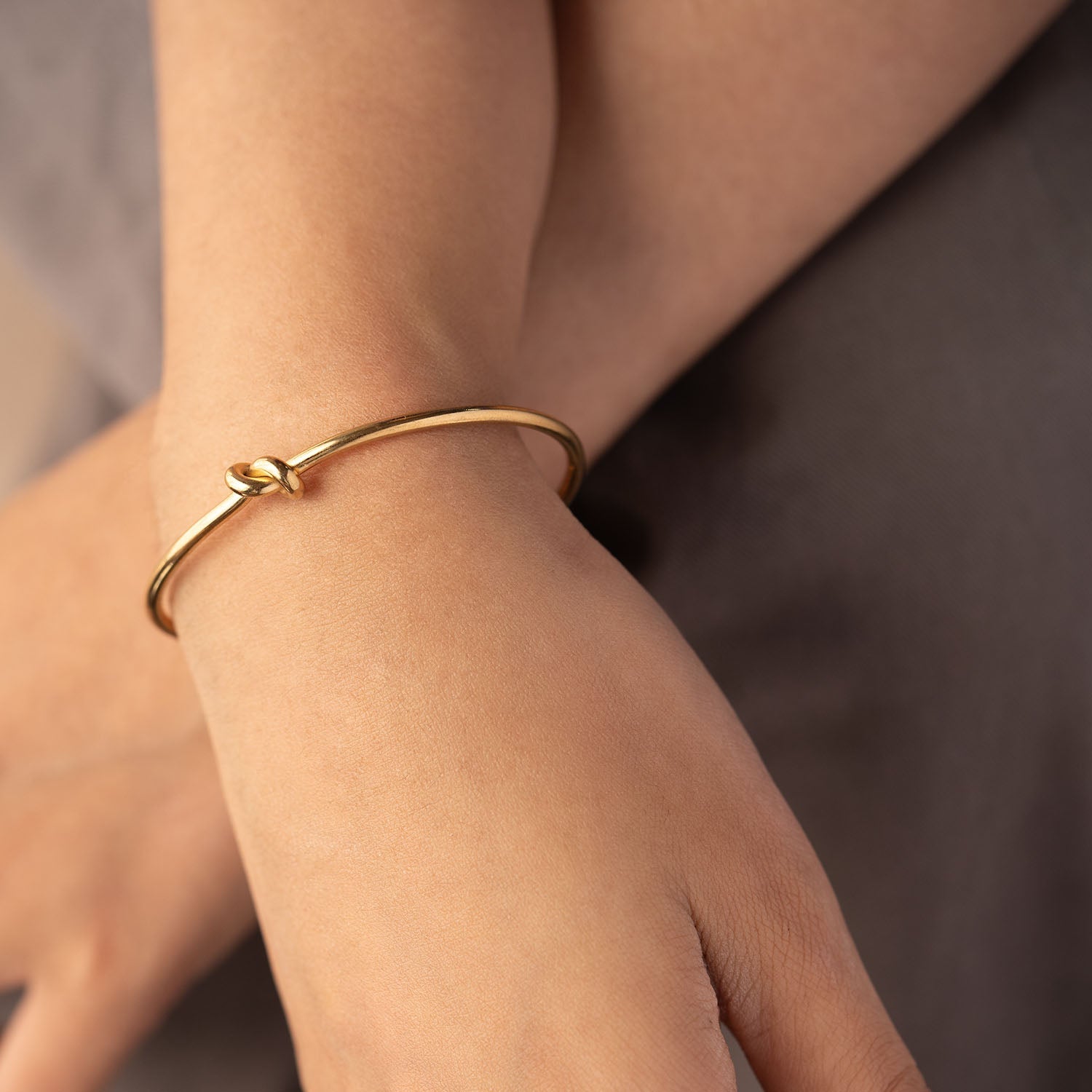 W Premium Jewellery Bracelet Knot Gold